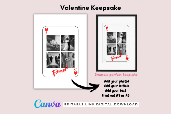 Download Custom Playing Card Valentine Gift Idea - Valentine gift idea Collection